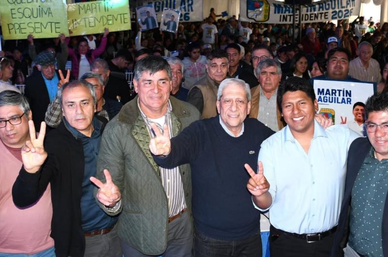 Nueva Esperanza- el peronista Martiacuten Aguilar lanzoacute su candidatura a intendente