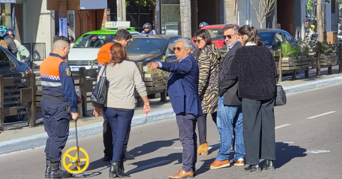 IMAacuteGENES- La Justicia reconstruye el choque en el que murioacute Mariana Ibaacutentildeez sobre avenida Belgrano