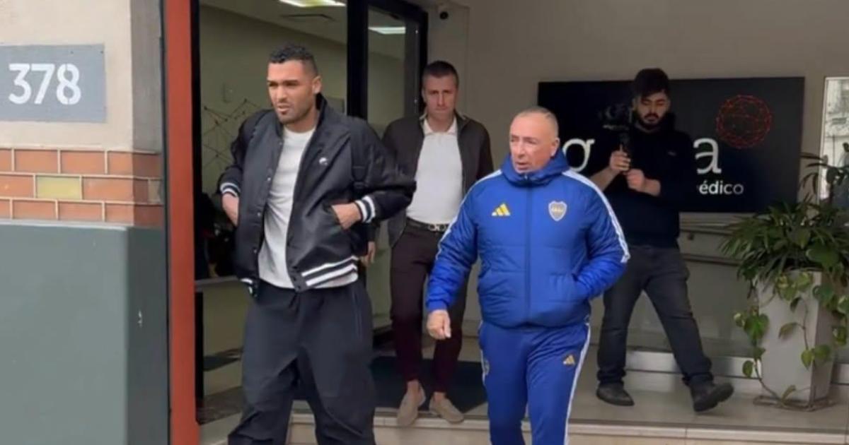 Aacutelvaro Montero llegoacute al paiacutes para sumarse a Boca