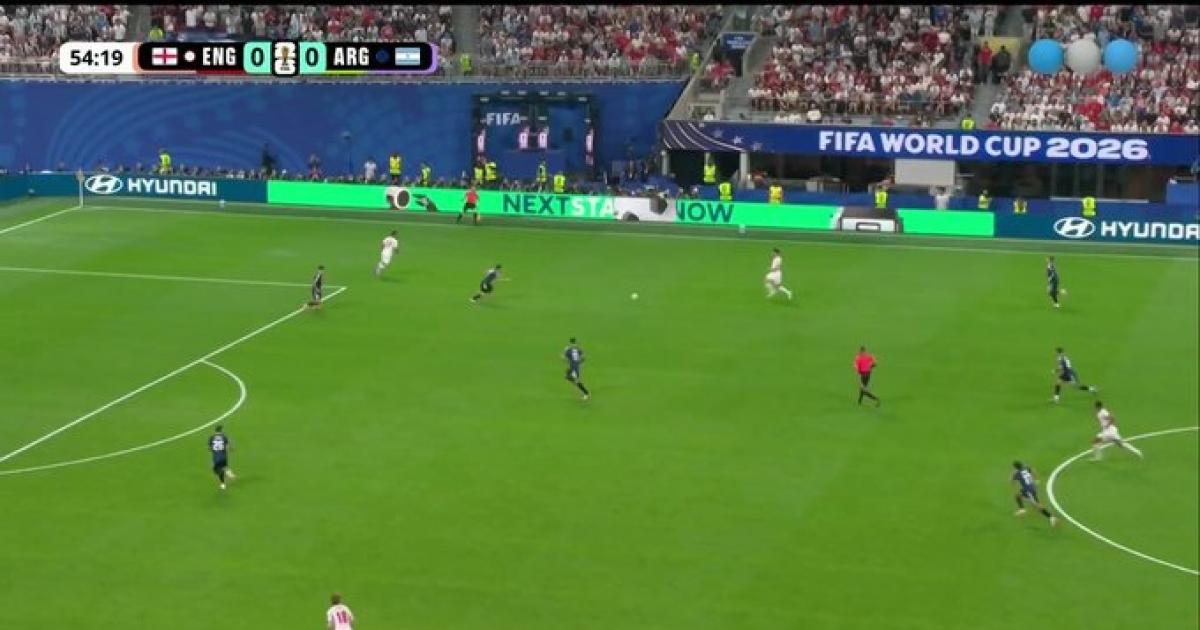 VIDEO Asiacute fue el gol de Antony Gordon que puso en ventaja a Inglaterra ante Argentina