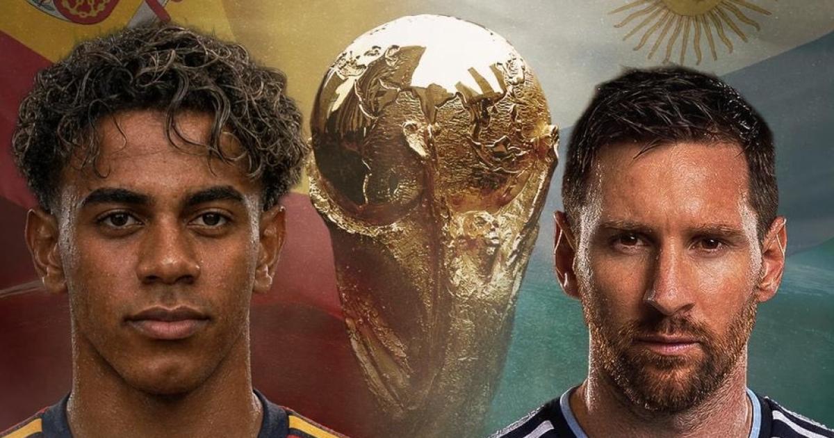 Argentina vs Espantildea- cuaacutendo doacutende y a queacute hora juegan la final del Mundial 2026
