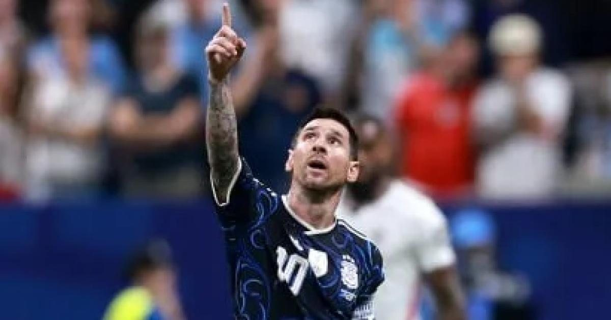 Messi- Diego desde arriba lo estaacute disfrutando