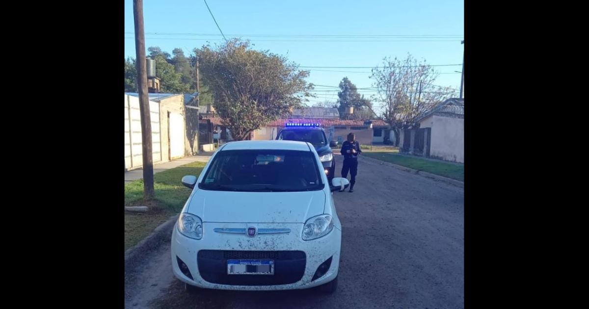 La Policiacutea logroacute recuperar un Fiat Palio que habiacutea sido robado de la viacutea puacuteblica en La Banda