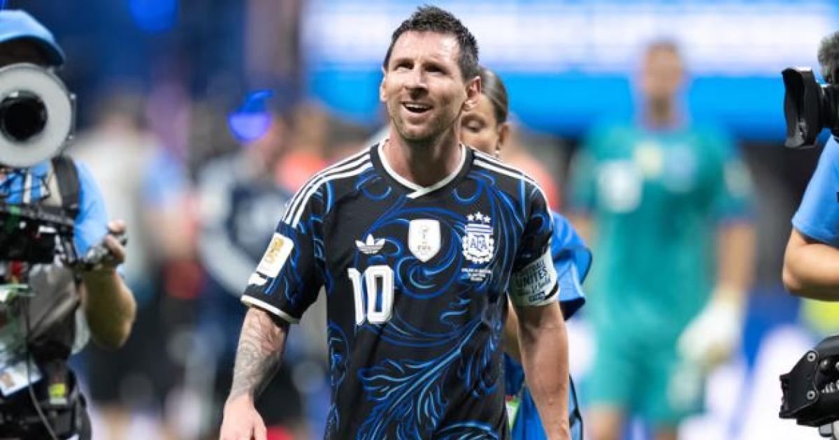 iquestCaacutebala o casualidad Messi publicoacute el mismo mensaje que antes de ser campeoacuten en Qatar