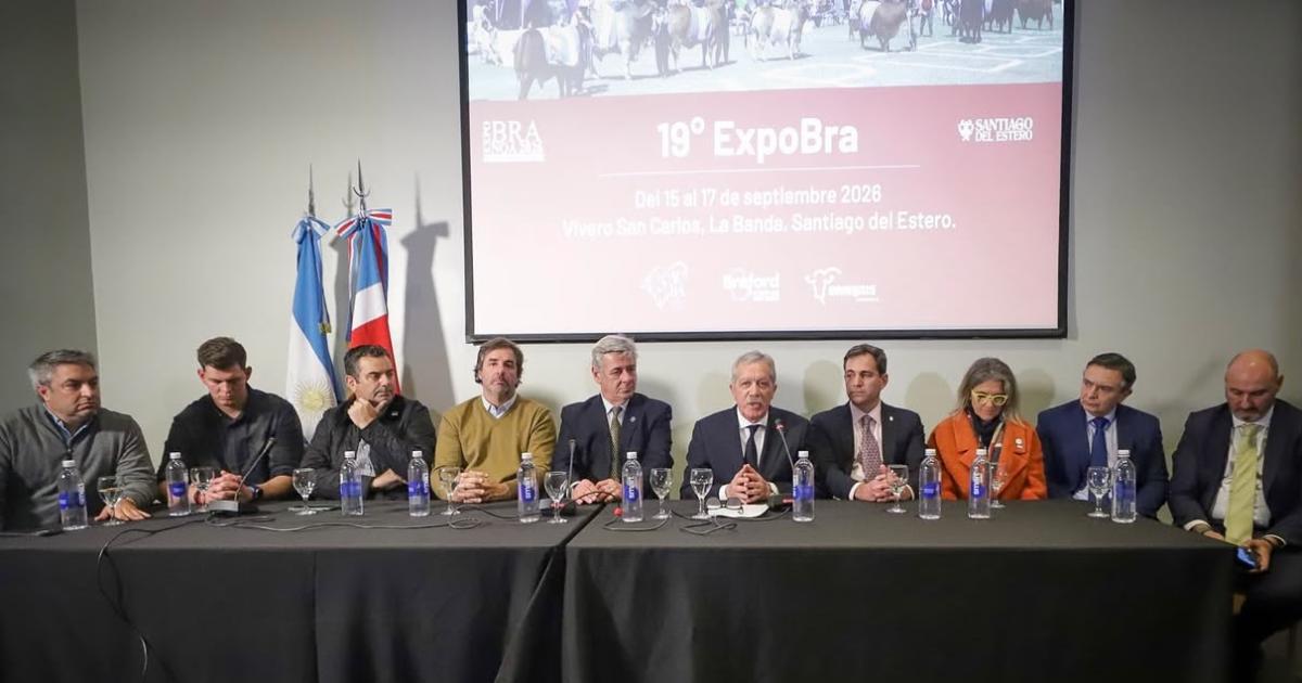 Santiago del Estero presentoacute en La Rural la 19ordf edicioacuten de ExpoBRA 2026