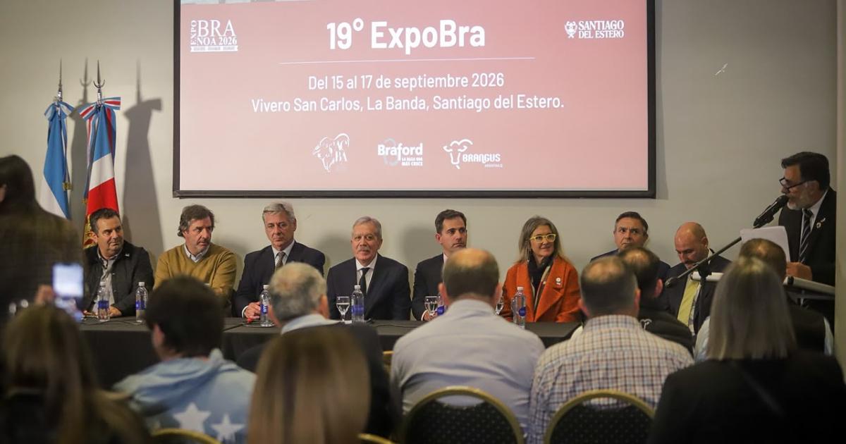Santiago del Estero presentoacute en La Rural la 19ordf edicioacuten de ExpoBRA 2026