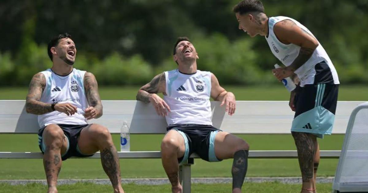 La Seleccioacuten arrancoacute con el operativo New Jersey y Scaloni arma el equipo