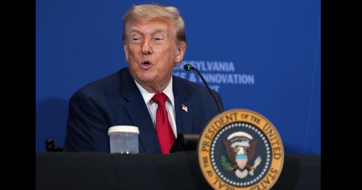 Donald Trump estaraacute en la final del Mundial 2026 entre Argentina y Espantildea