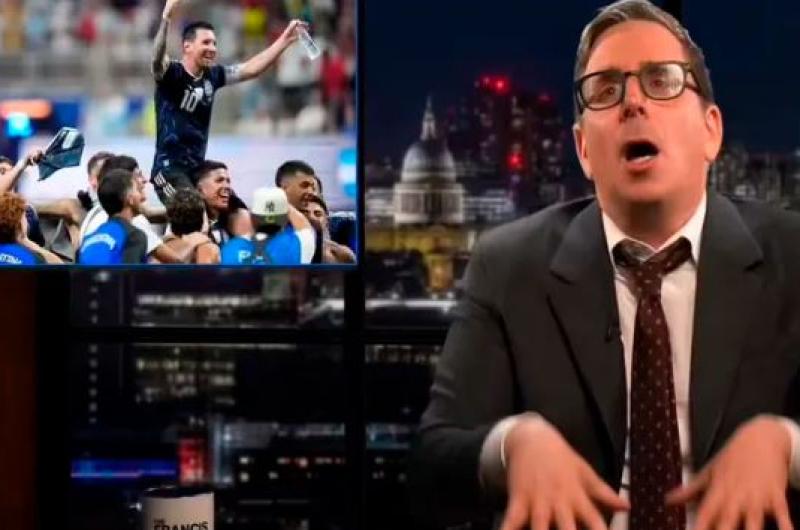 Poleacutemica en el Reino Unido- un comediante atacoacute a la Seleccioacuten por la bandera de Malvinas