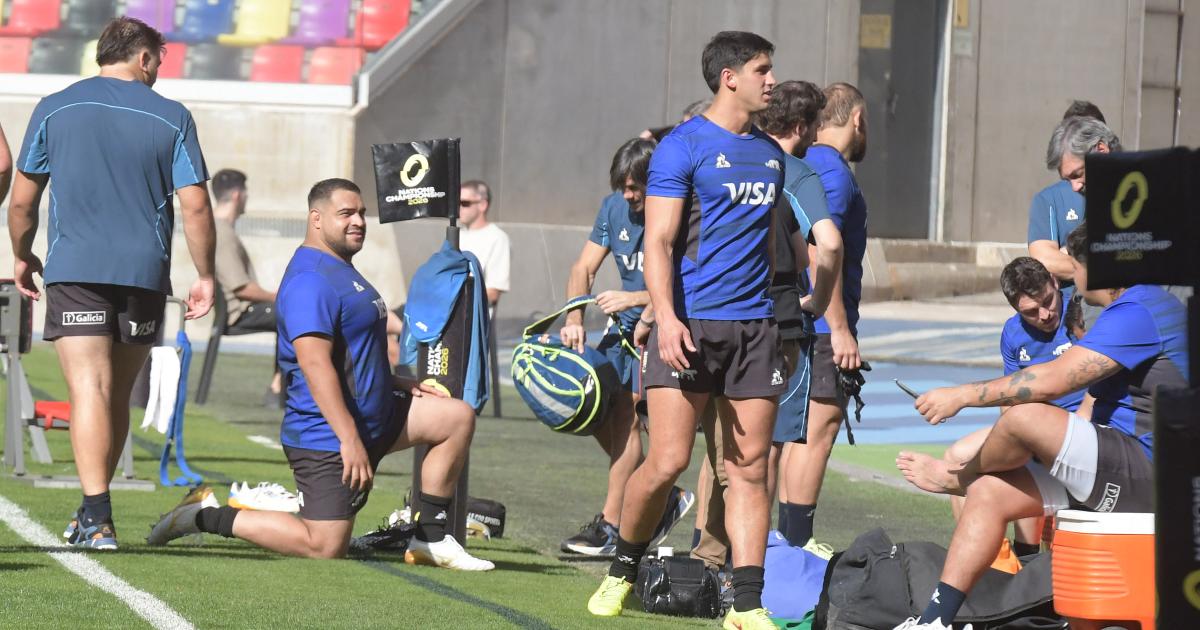 Los Pumas cumplieron su uacuteltima praacutectica