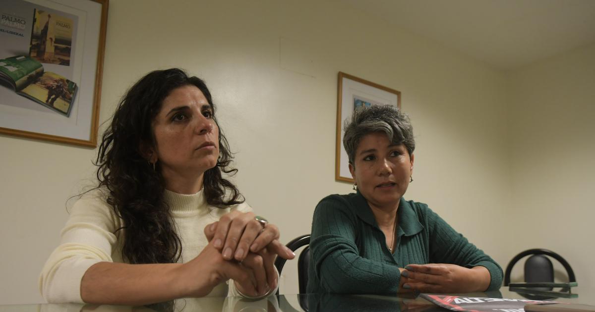 RESPALDO Trejo (derecha) junto a la legisladora electa Celeste Fierro del Frente de Izquierda Unida de Capital Federal
