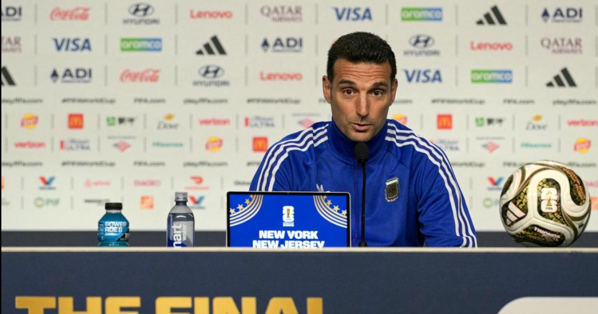 Scaloni palpitoacute la final de mantildeana- Ya sabemos coacutemo juega Espantildea