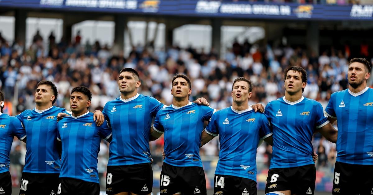 Los Pumas homenajearon a los campeones del Mundial 86 con una camiseta histoacuterica