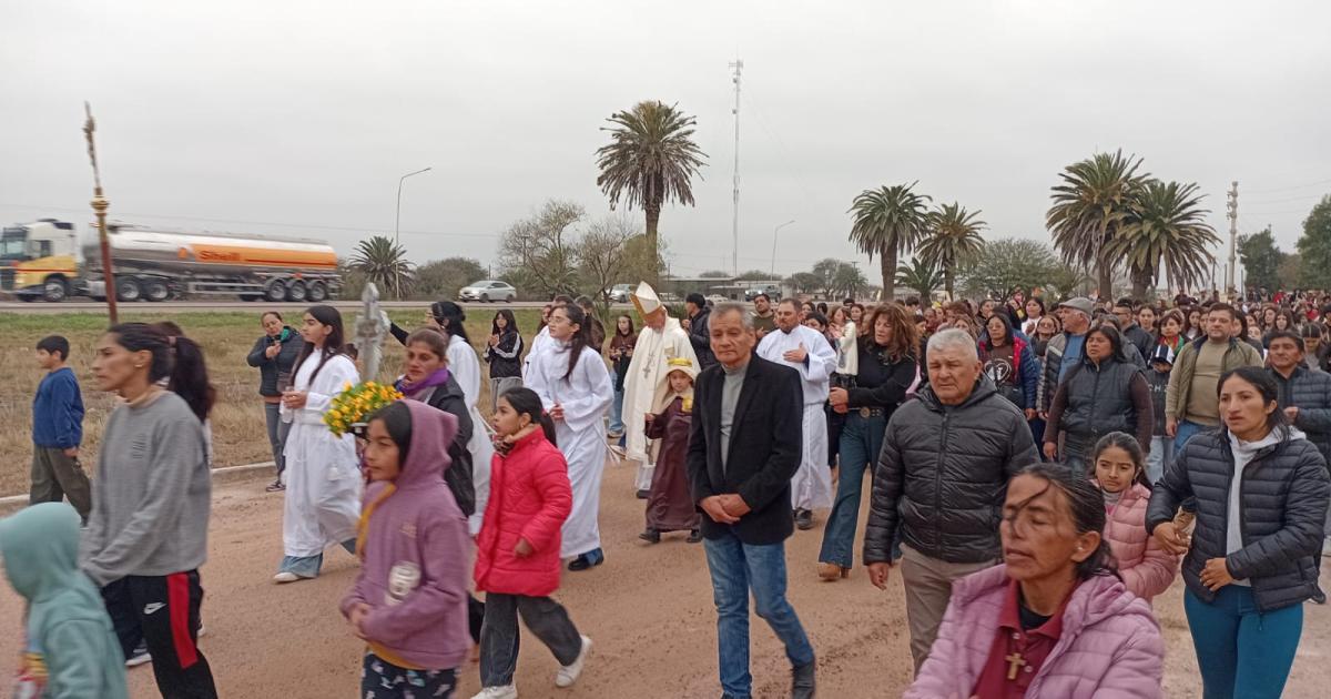Pinto celebroacute a la Virgen del Carmen junto a las autoridades y el Arzobispo Bokalic