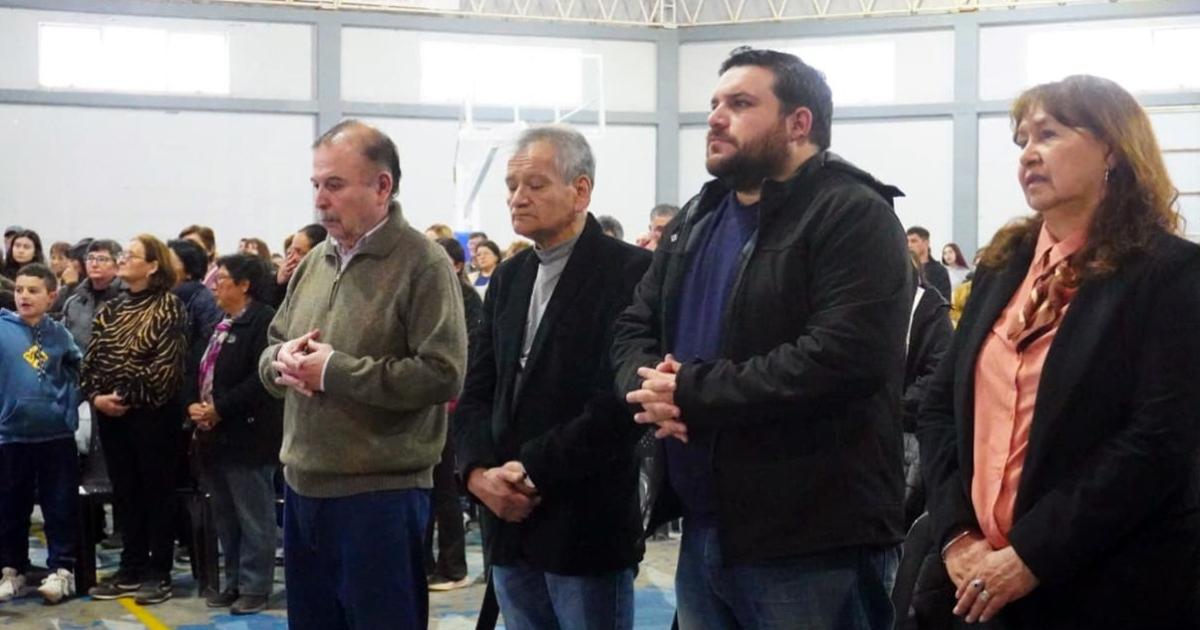 Pinto celebroacute a la Virgen del Carmen junto a las autoridades y el Arzobispo Bokalic