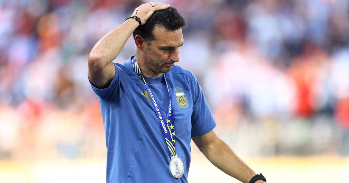 Scaloni- Hay que darle validez al haber llegado acaacute
