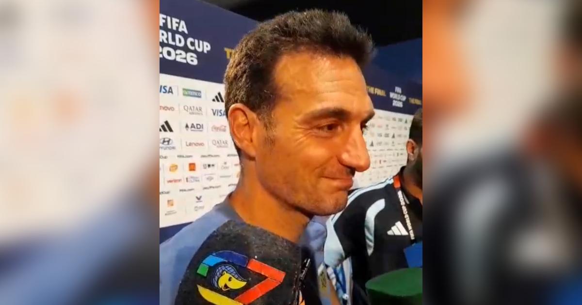 Lionel Scaloni- Hasta diciembre voy a seguir y despueacutes seguramente voy a hablar con el Presidente