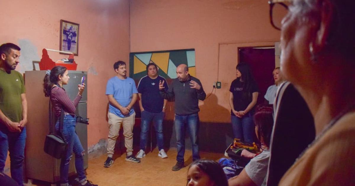 Mirolo recorrioacute el barrio Misky Mayu y reafirmoacute el compromiso de recuperar los barrios