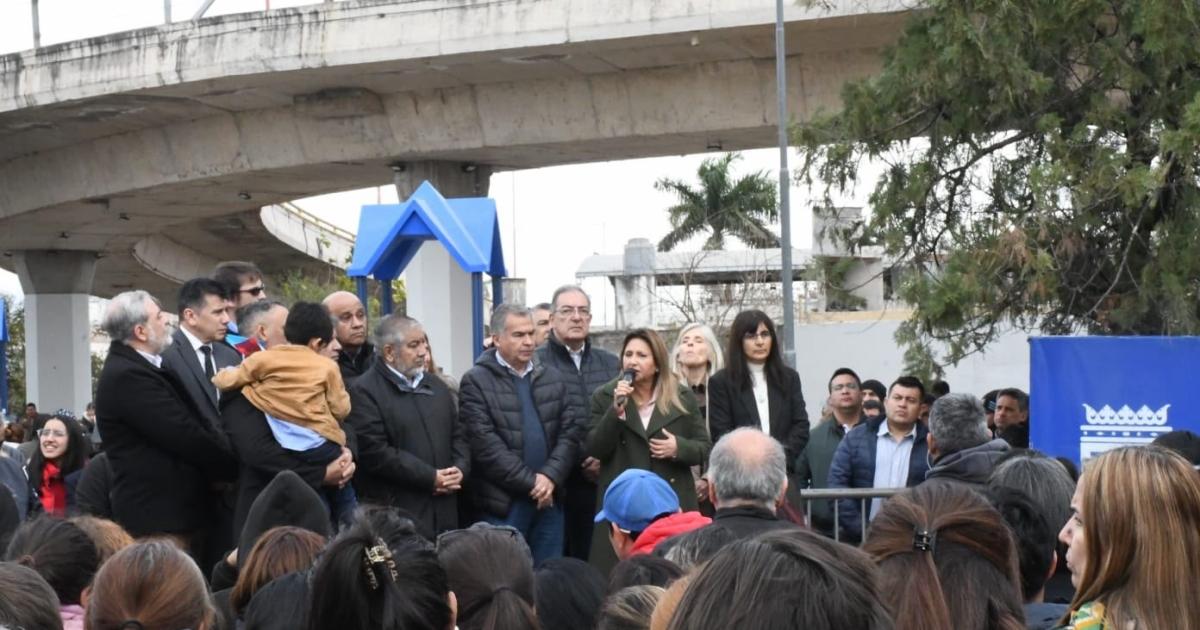 La intendente inauguroacute el Paseo Dardo del Valle Goacutemez