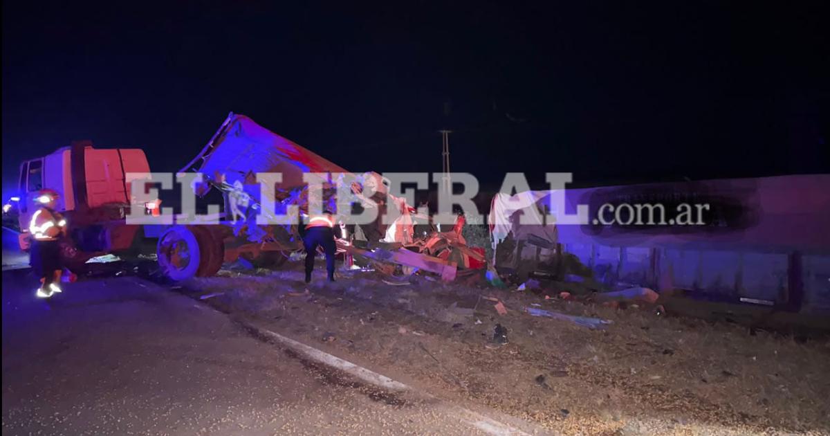 Identificaron al camionero que murioacute tras el traacutegico choque sobre la Ruta Nacional 34