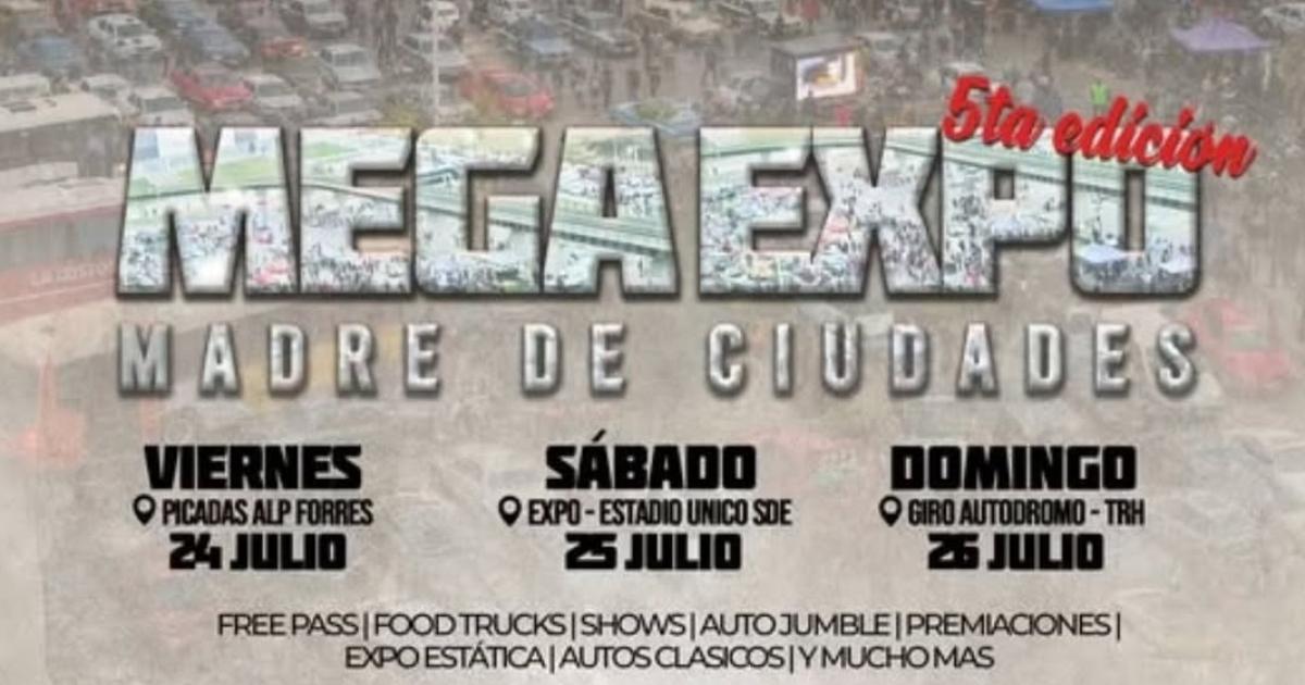 La Mega Expo Madre de Ciudades vuelve este mes a Santiago del Estero 