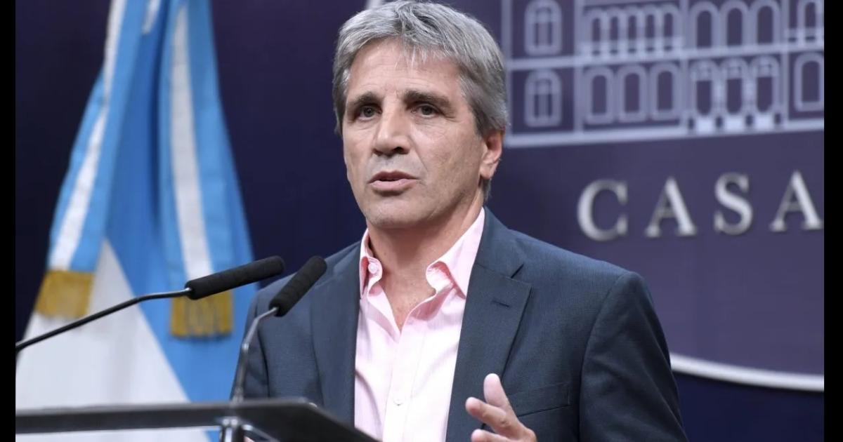 Caputo anuncioacute cambios en la Ley de Inocencia Fiscal- El espiacuteritu no cambia en nada