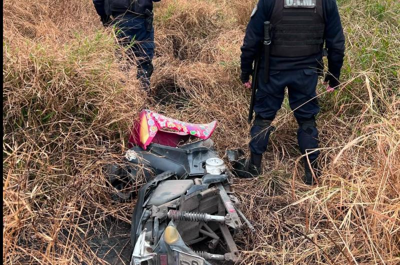 Logran recuperar una moto robada