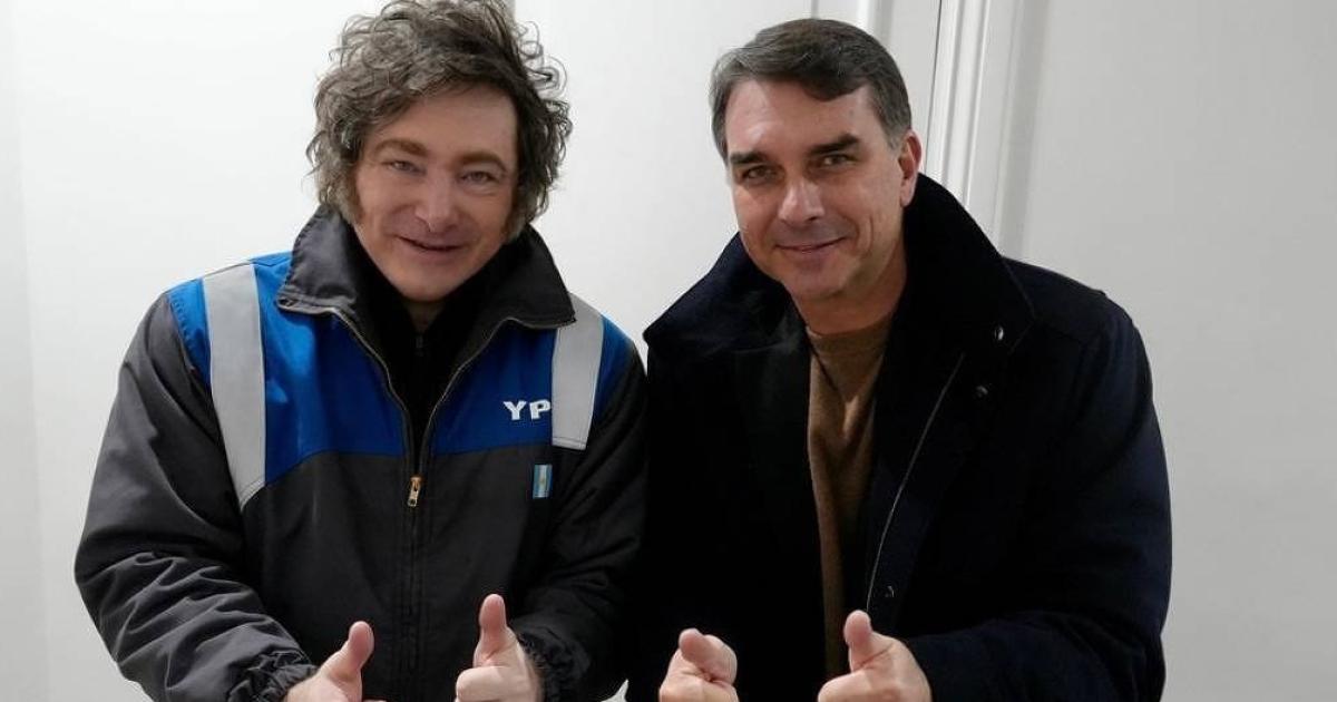 Milei viaja a Brasil para respaldar a Flavio Bolsonaro y suma un nuevo capiacutetulo a su tensioacuten con Lula da Silva