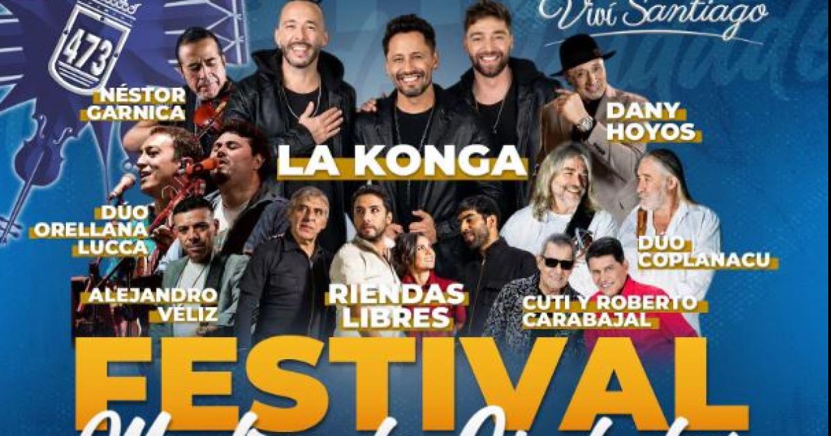 La Konga encabezaraacute el Festival Madre de Ciudades por el 473deg aniversario de Santiago del Estero