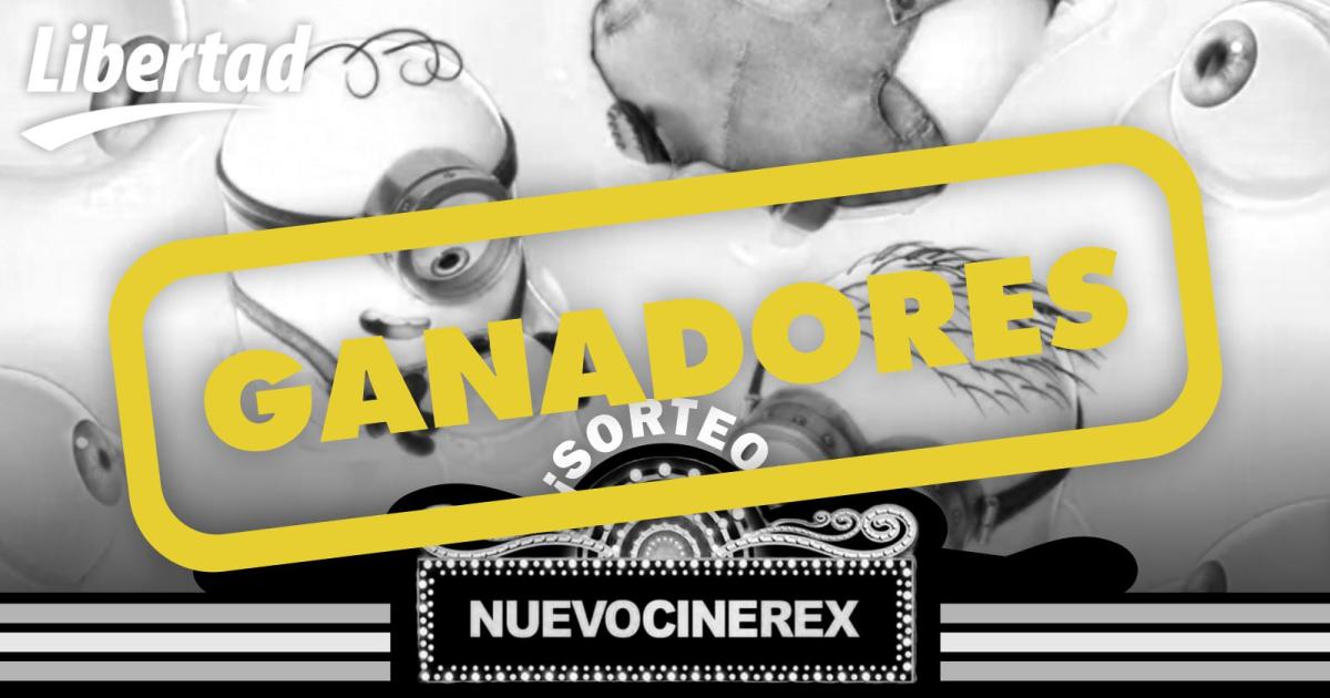Estos son los ganadores de las entradas para Cine Rex