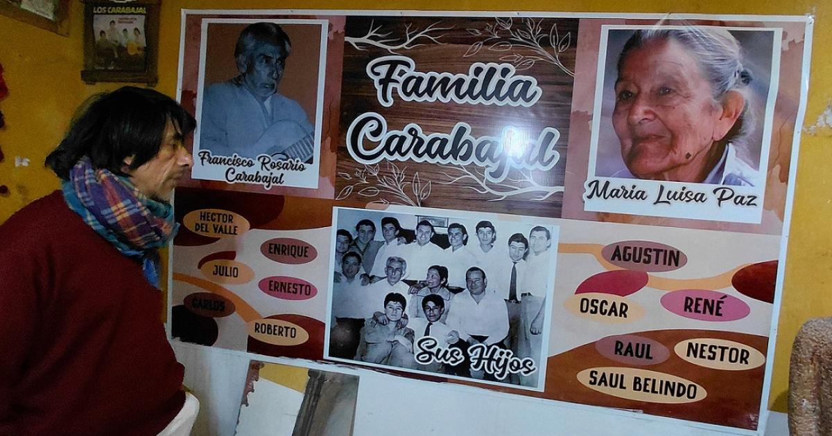En un ciclo musical la historia de la familia Carabajal seguacuten Pablo