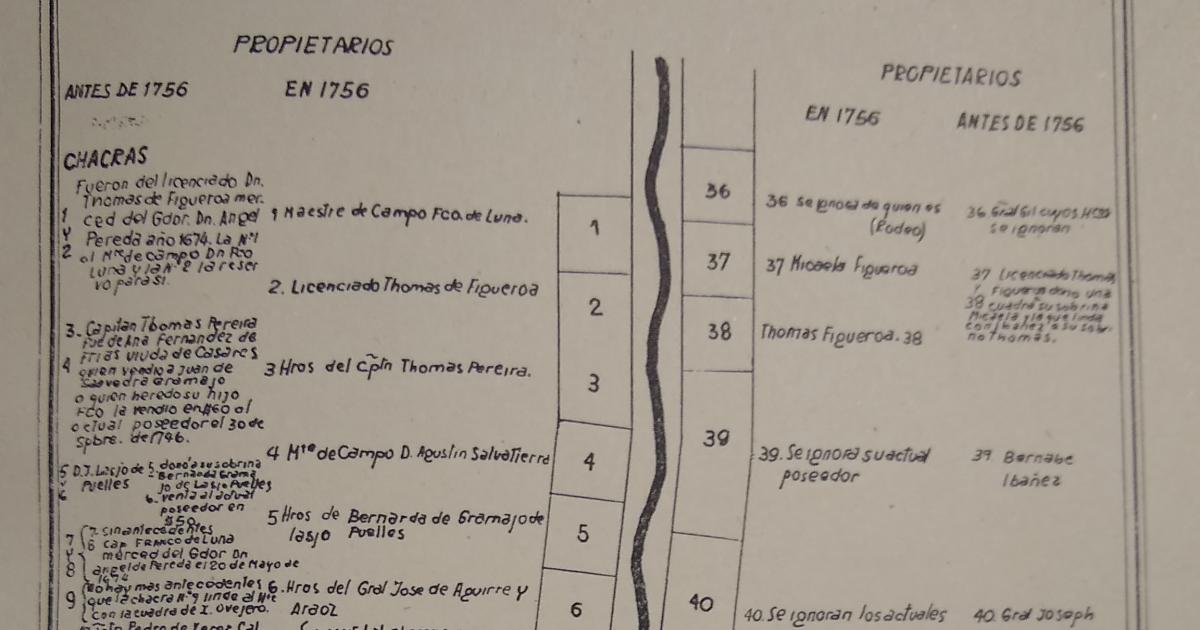 La primera acequia