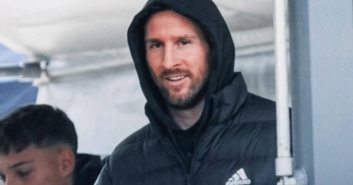 Primera aparicioacuten puacuteblica de Messi en Rosario