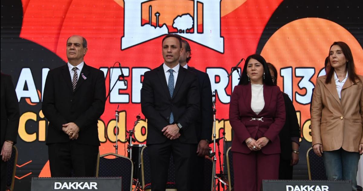 Fernaacutendez celebroacute su 136deg aniversario