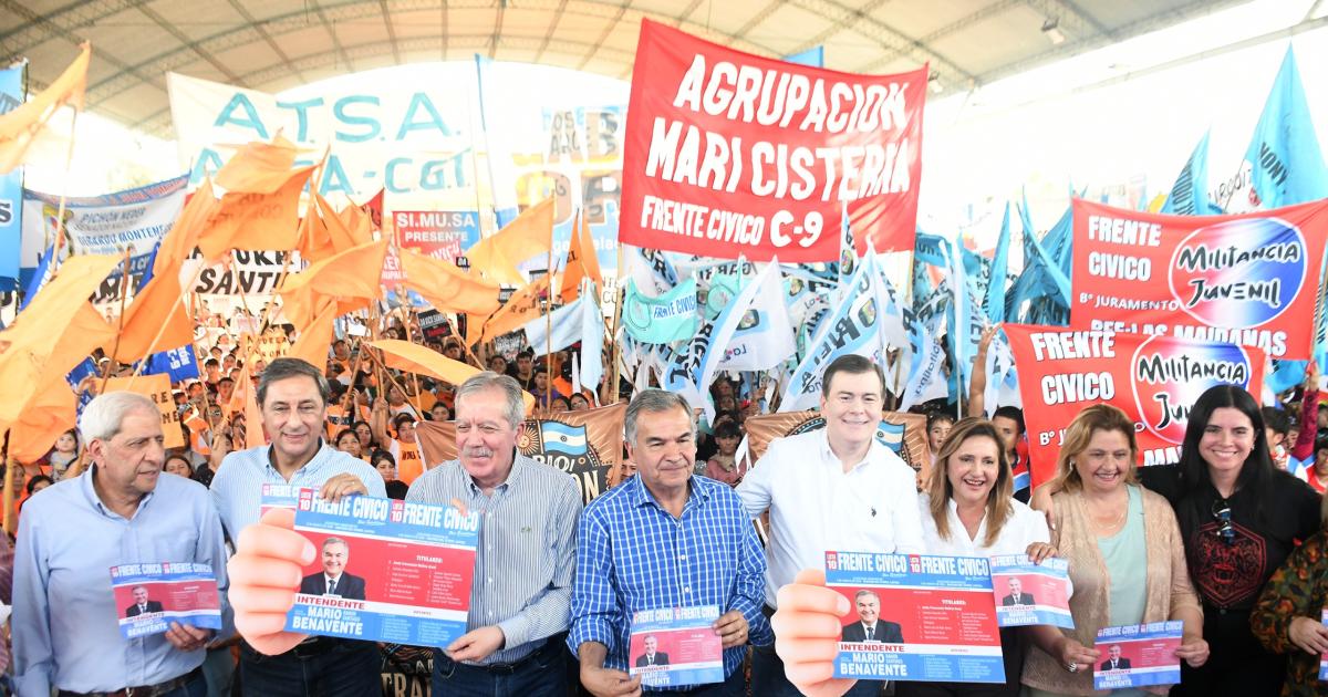Masivos plenarios en apoyo a la candidatura de Mario Benavente como intendente de la Capital