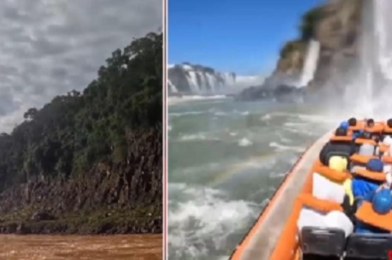 Tragedia en las Cataratas del Iguazuacute- murioacute un turista tras el vuelco de una embarcacioacuten de paseo