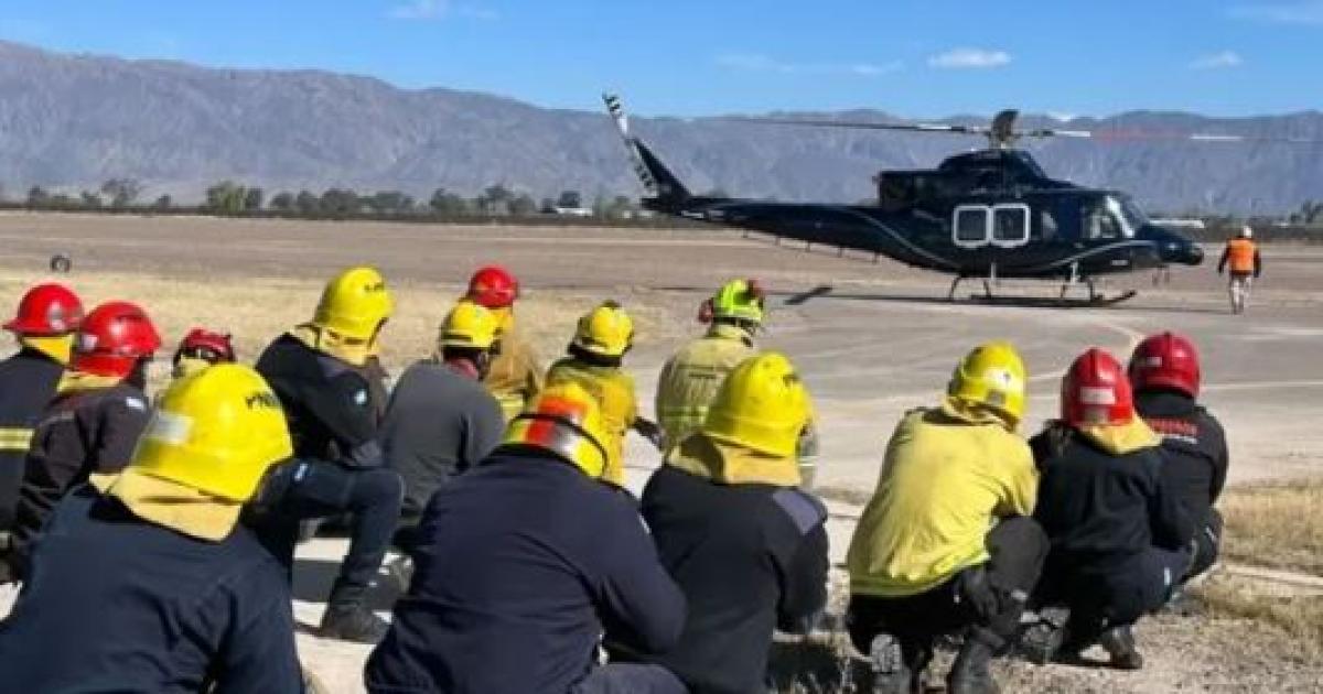 Un helicóptero se estrelló con 7 pasajeros- Foto MIinuto Uno