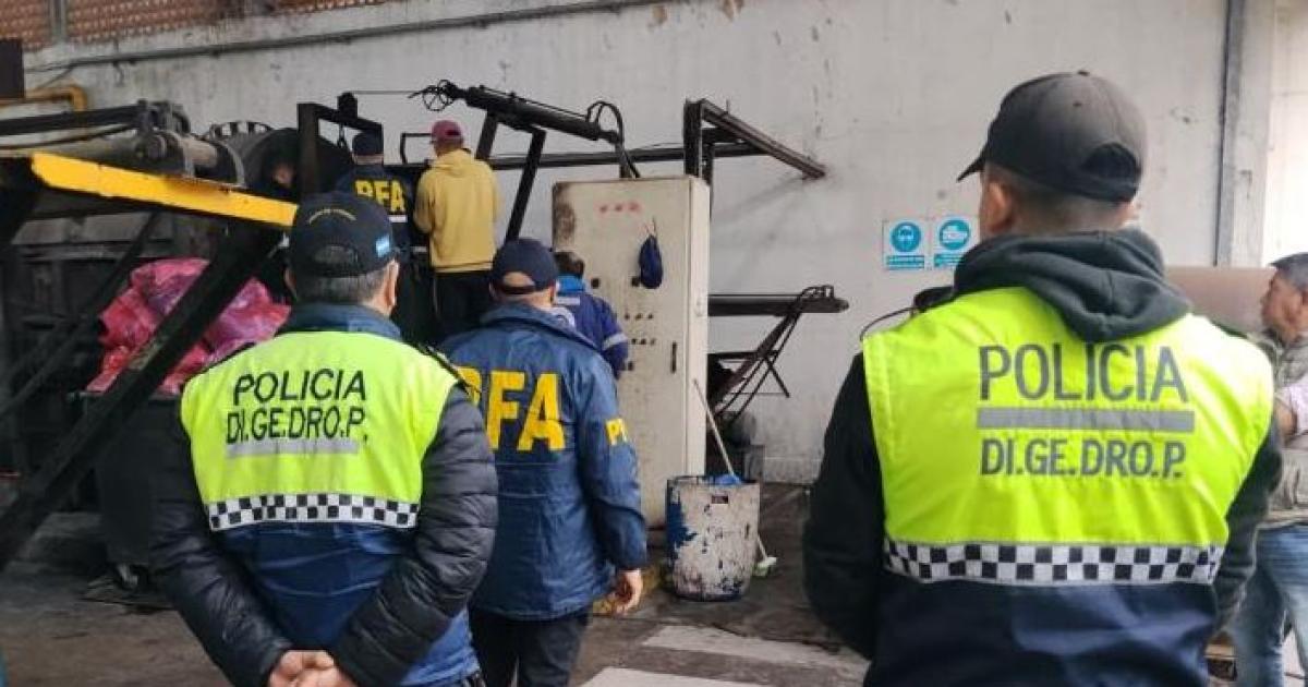 Quema de cocaína y marihuana - Foto- Contexto Tucumn