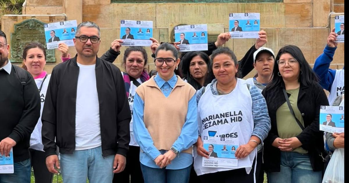 Lezama Hid- No empezamos esta campantildea hace unos meses hace antildeos que trabajamos para que Santiago funcione