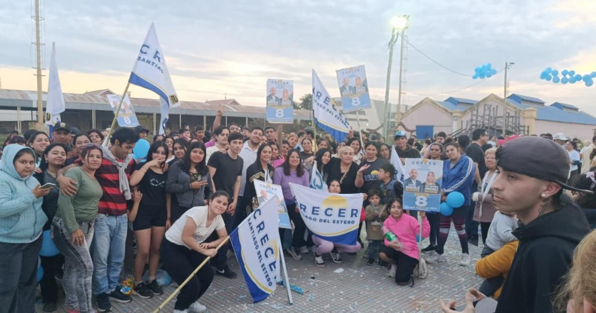 La Banda- el Partido Renovar y la organizacioacuten social CRECER resaltaron la tarea proselitista