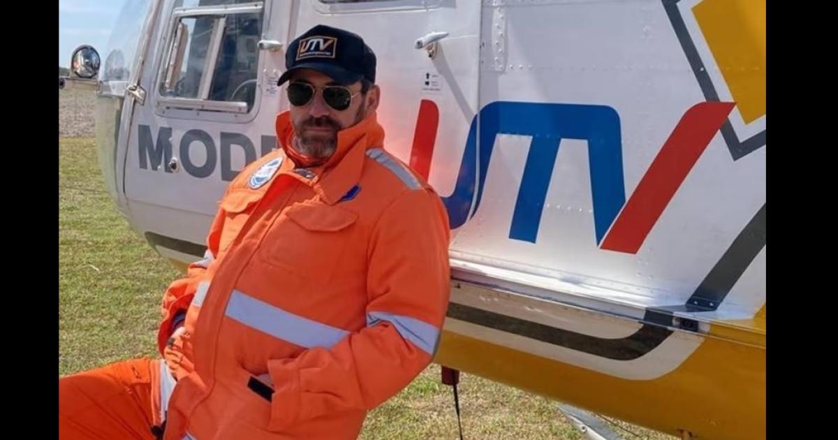 Quieacuten era Matiacuteas El Ronco Valenzuela el piloto del Bell 412 que se estrelloacute camino a los incendios de La Rioja