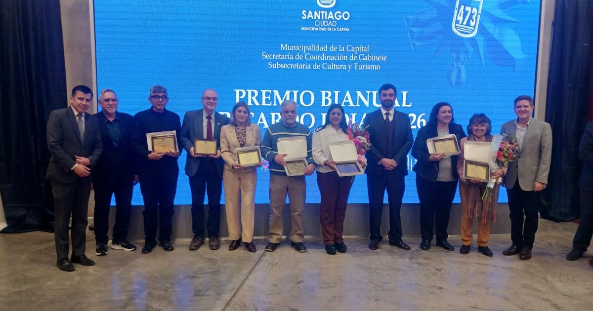 La Municipalidad de la Capital entregoacute los premios Ricardo Rojas