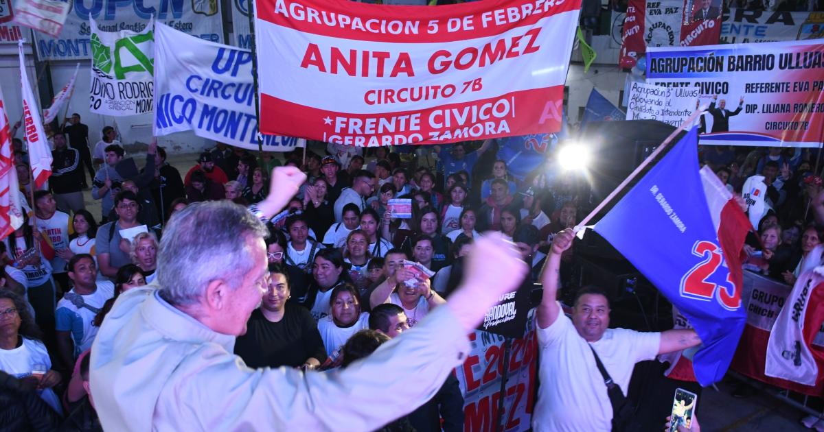 Mario Benavente recibioacute un masivo respaldo en plenarios en el Club del Maestro y en Dorrego