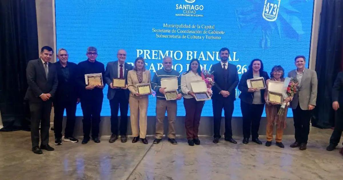 La Municipalidad de Santiago entregoacute los premios Ricardo Rojas