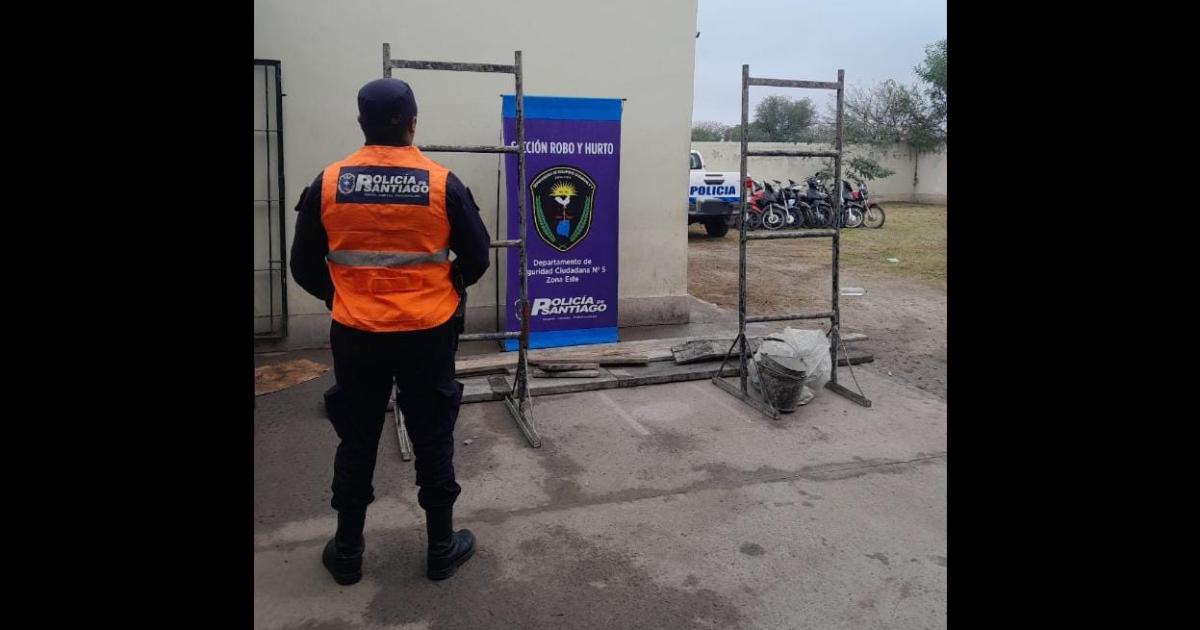 Alquiloacute herramientas de construccioacuten no las devolvioacute y la Policiacutea las recuperoacute en La Banda