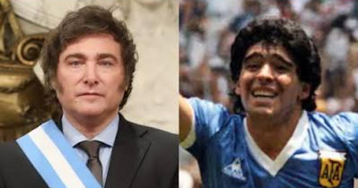 Esto dijo Milei sobre Maradona las Islas Malvinas y la soberaniacutea