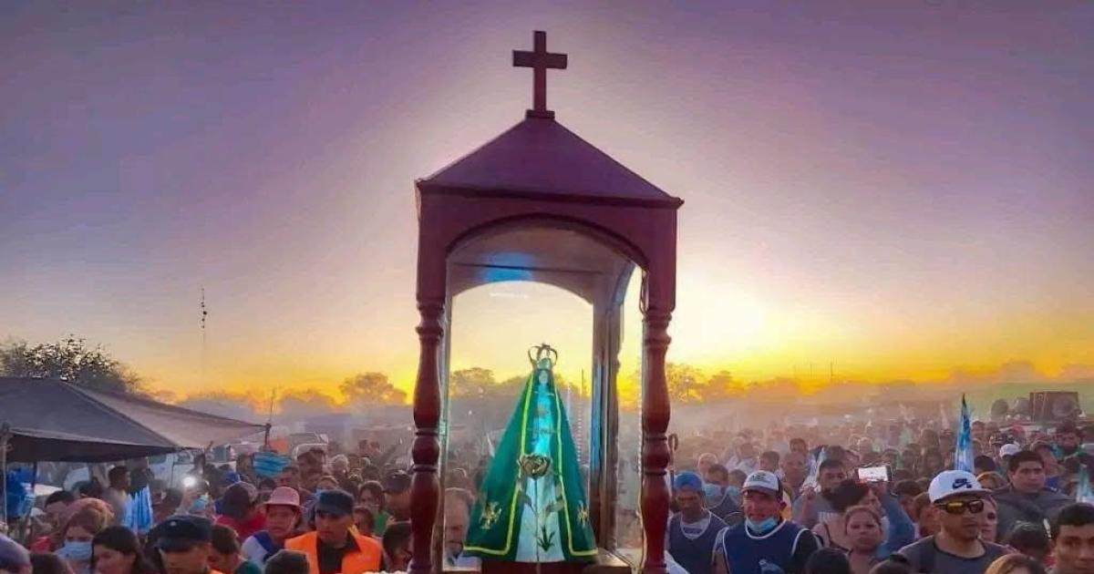 La Virgen de Huachana celebroacute su fiesta patronal en gran muestra de fe