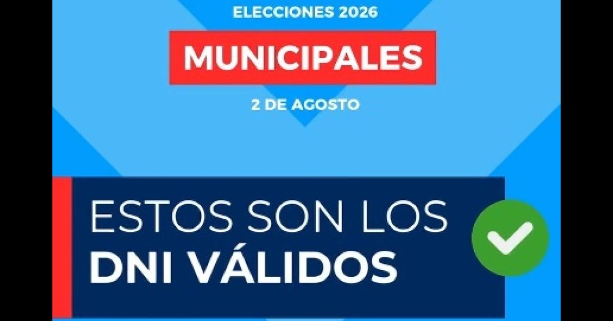 Elecciones municipales en Santiago del Estero- queacute DNI es vaacutelido para votar este domingo 2 de agosto