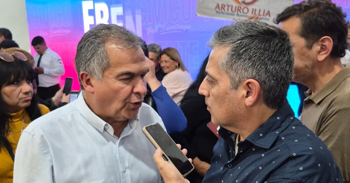 Mario Benavente- La gente seguiraacute acompantildeando este proyecto porque trabaja para todos los santiaguentildeos