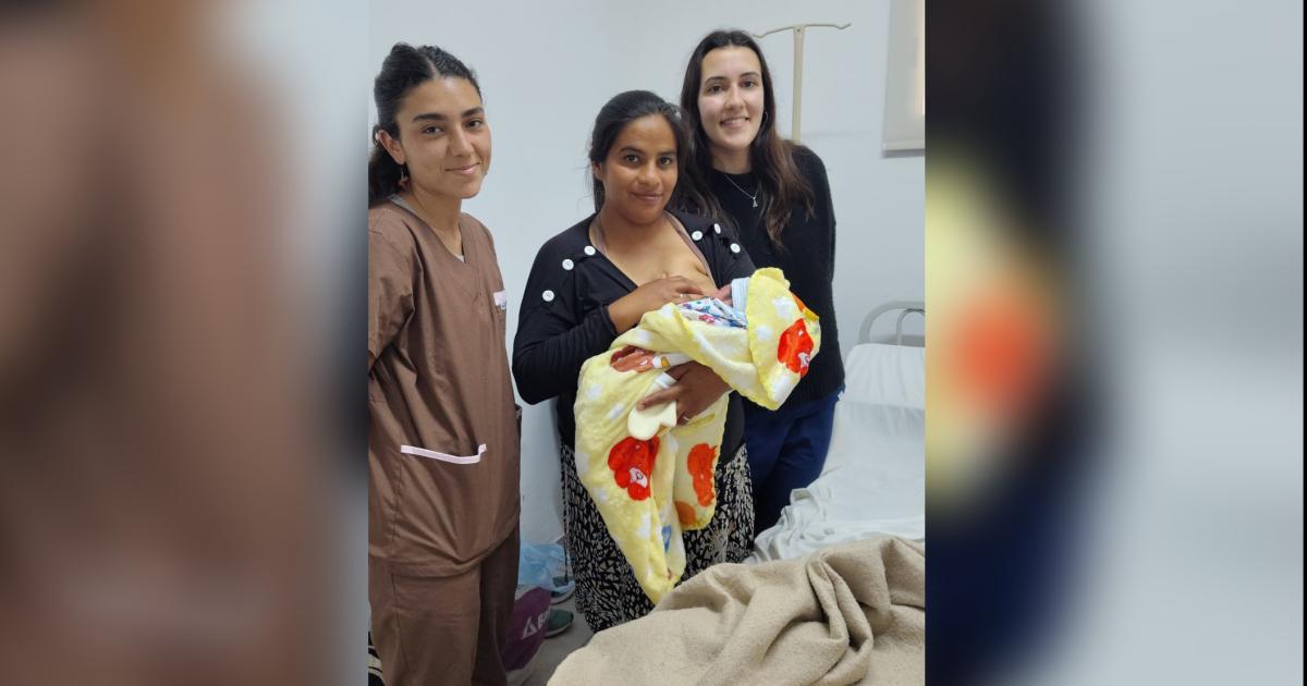 Comenzoacute la semana con una buena noticia- nacioacute un bebeacute en el Hospital de Los Telares